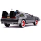 Модель машинки коллекционной Back to The Future Part III Movie Delorean Brushed Metal Time Machine with Lights - изображение 5
