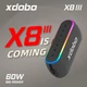 Бездротова портативна Bluetooth колонка xdobo x8 III IPX7 BT5.3, EQ, 2*30W, TWS, AUX/TF/USB, 12h Max| - зображення 14