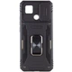 Ударопрочный чехол Epik Camshield Army Ring для Xiaomi Redmi 9C / 10A Черный / Black - изображение 3