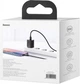 Сетевое зарядное устройство Baseus Super Si Quick Charger 1C 20W EU Black (CCSUP-B01) - изображение 3
