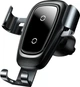 Холдер Baseus Metal Wireless Charger Gravity Car Mount Tarnish - изображение 1