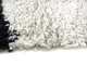 Пушистый ковер Super lux shaggy 2х3 м. WHITE 7368В - изображение 3