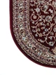 Класичний килим з іранським дизайном Iranian Star 2.5х3.5 м. Овал RED 3419B - зображення 3
