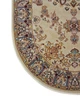 Класичний килим з іранським дизайном Iranian Star 1.2х1.8 м овал кремовий 1830A - зображення 2