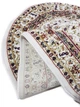 Классический ковер из полиэстера SILK STAR 1х2 м. Овал WHITE 1862C - изображение 4