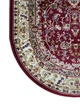 Классический ковер из полиэстера SILK STAR 0.8х1.6 м. Овал RED 1862Е - изображение 2