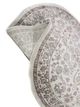 Классический ковер из полиэстера SILK STAR 1.5х3 м. Овал WHITE 4260D - изображение 6