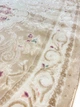 Классический ковер Flower 2x3 м. Овал Beige P659B - изображение 6