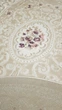 Классический ковер Flower 2x3 м. Овал Beige P658B - изображение 2