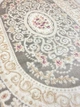Классический ковер Flower 1.5x2.3 м. Овал Gray P658B - изображение 2