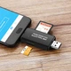 Кардридер (card reader/writer) USB 2.0 OTG/Type-C/MicroSD/MicroUSB/SD - 5 в 1 для телефона, ноутбука и т.д. - изображение 7