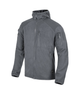 Куртка Alpha Hoodie Jacket - Grid Fleece Helikon-Tex Shadow Grey XS Тактична - зображення 1