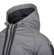 Куртка толстовка (Худі) Urban Tactical Hoodie (Fullzip) Helikon-Tex Grey Melange XL (Фулзіп) Тактична чоловіча - зображення 4