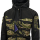 Куртка толстовка (Худі) Rogue Hoodie (Fullzip) Helikon-Tex Black Tiger Stripe L Тактична чоловіча - зображення 6