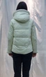 Женская демисезонная куртка Vivilona (Max Mara) 2376 Молочный XL - изображение 4