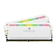 Модуль пам'яті Corsair DOMINATOR PLATINUM RGB 32GB (2x16GB) DDR5 DRAM 6200MHz C36 White 2x16 ГБ (CMT32GX5M2X6200C36W) - зображення 2
