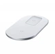Беспроводная зарядка Qi BASEUS Simple 2in1 Wireless Charger Pro Edition For Phones + Pod 15W White (WXJK-C02) - изображение 3