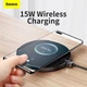 Безпровідна зарядка Baseus Digital LED Display Gen 2 Wireless Charger 15W Black - зображення 10