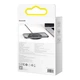 Бездротова зарядка Baseus Simple Magnetic Wireless Charger Швидка зарядка 15W Black (WXJK-E01) - зображення 6