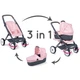 Кукольная коляска Maxi-Cosi 3-в-1 со съемной трубкой Smoby IG116494 - изображение 2