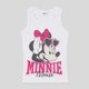 Детская майка для девочки Disney Minnie WE1101 98 см Белая (3609086529497) - изображение 1