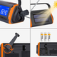 Фонарь кемпинговый с динамо KAYINOW 088 4000 mAh FM AM радио повербанком - изображение 4