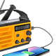 Фонарь кемпинговый KAYINOW 089 8000 mAh с динамо FM-AM радио повербанком - изображение 8