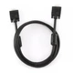 Кабель Cablexpert VGA - VGA (M/M), подвійне екранування, з 2-ма феритами, 1.5 м, чорний (CCB-PPVGA-1.5M) - зображення 5