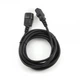 Кабель силовий Cablexpert PC-189-VDE-3M (С13-С14), VDE, чорний, 3м - изображение 2