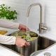 Кастрюля с крышкой IKEA HEMKOMST нержавеющ сталь, 10 л 105.131.46 - изображение 3