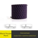 Эластичные плоские шнурки для обуви FASTLACES T99-6 Black Purple Point - изображение 1