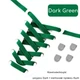 Эластичные плоские шнурки для обуви FASTLACES T14-1Х Dark Green - изображение 1
