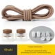 Эластичные круглые шнурки для обуви FASTLACES T1-8A Khaki - изображение 1