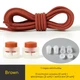 Эластичные круглые шнурки для обуви FASTLACES T1-8A Brown - изображение 1