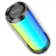 Портативная Bluetooth-колонка HOCO HC8 Pulsating colorful luminous wireless speaker Чёрная 1800 mah - изображение 2