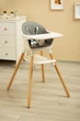 Стільчик для годування Caretero Bravo Grey TERO-7590 (5908310392691) - зображення 12
