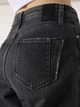 Джинсы Mom's женские Colin's 896 Maria CL1063502DN42508 25-30 Черные (8683197610904) - изображение 5