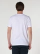Футболка хлопковая длинная мужская Colin's CL1058584WHT M White (8683197636447) - изображение 2