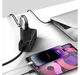 Сетевое зарядное устройство Baseus 65W Quick Charge GaN2 Pro QC4.0+PD3.0 1USB+2Type-C 5A + кабель Baseus Type-C to Type-C 100W 20V/5A 1м Black - изображение 3