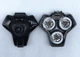 Бритовний блок Universal для Philips SH71 Shaver series 7000, 5000 сітка/ніж у зборі головка філіпс сітка Чорна - зображення 4