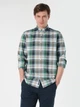 Рубашка хлопковая мужская Colin's CL1063200GRN XXL Green (8683197580733) - изображение 1