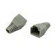 Хвостовик Hyperline BOOT-RJ45-GY ізолюючий для роз'єму RJ-45 категорії 5 кабель Ø до 7.0 мм сірий - зображення 1