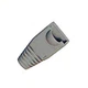 Хвостовик Hyperline BOOT-RJ45-GY ізолюючий для роз'єму RJ-45 категорії 5 кабель Ø до 7.0 мм сірий - зображення 2
