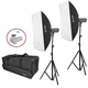 Набор постоянного света Visico LED-150T Softbox Kit - изображение 3