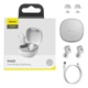 Беспроводные наушники Baseus Encok WM01 True Wireless Earphones TWS белые (NGTW240002) - изображение 6