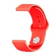 Amazfit Bip / GTS Ремінець для смарт годинника з застібкою-кнопкою, Red, ширина - 20 мм. - зображення 4