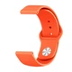 Ремешок для часов Sport design bracelet Universal, 20 мм. Orange - изображение 4