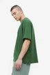 Футболка H&M Relaxed Fit M зеленый 1003662033 - изображение 2