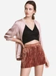 Шорти жіночі H&M 0438810 40 Коричневий металік (KAY2000001002315_KZ2000001002315) - зображення 1