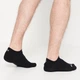 Набор мужских носков коротких хлопковых Puma Unisex Sneaker Plain 90680701 3 пары 47/49 Black (8718824270777) - изображение 4